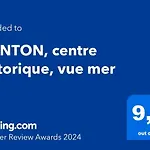 Apartamento Menton, Centre Historique, Vue