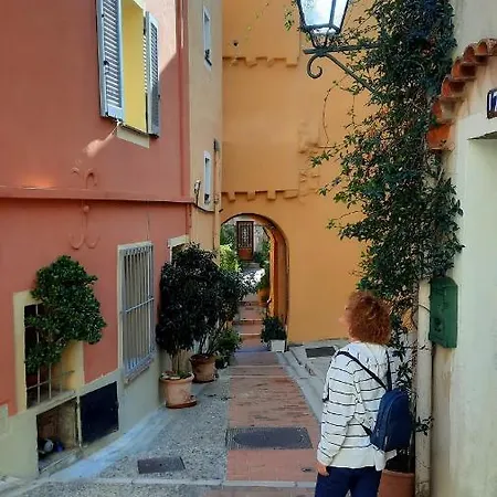 Menton, Centre Historique, Vue Lejlighed *