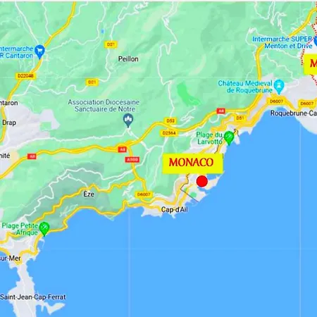 Menton, Centre Historique, Vue Apartment *