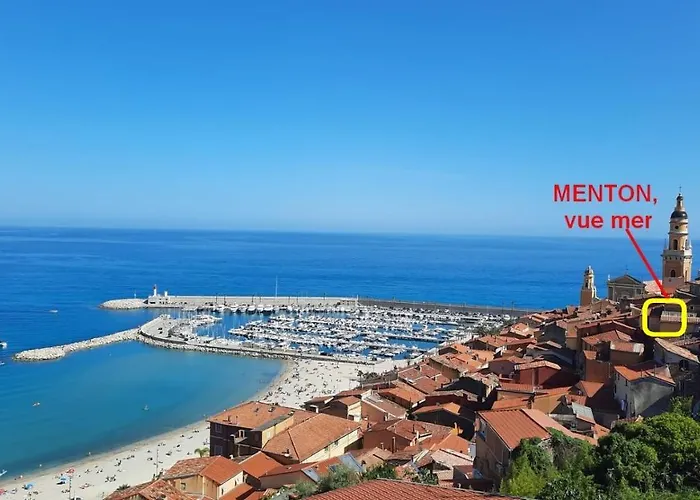 Menton, Centre Historique, Vue Apartment *