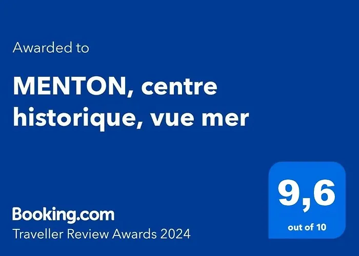 Apartamento Menton, Centre Historique, Vue